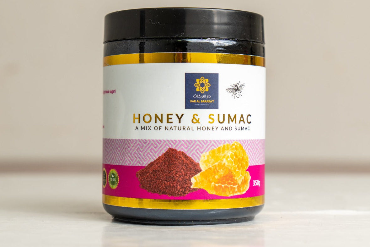 Natural Honey with Sumac β Pure Raw Honey Blend for Immunity, Digestion & Antioxidant Support