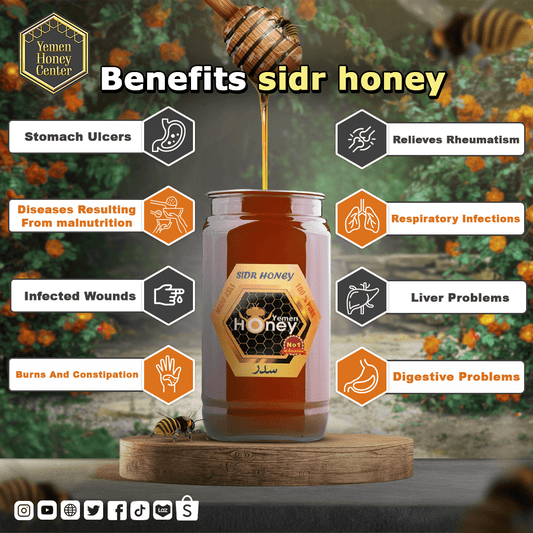 SIDR HADRAMAWT HONEY GREAD NATURAL 100% Yemen sidr honey Asal Madu