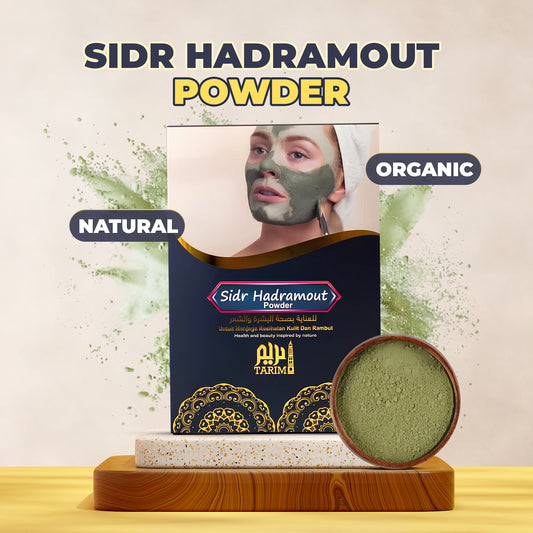 100% Natural Sidr Powder (Serbuk Daun Bidara) – Pure Herbal Powder for Hair & Skin Care – Chemical Free