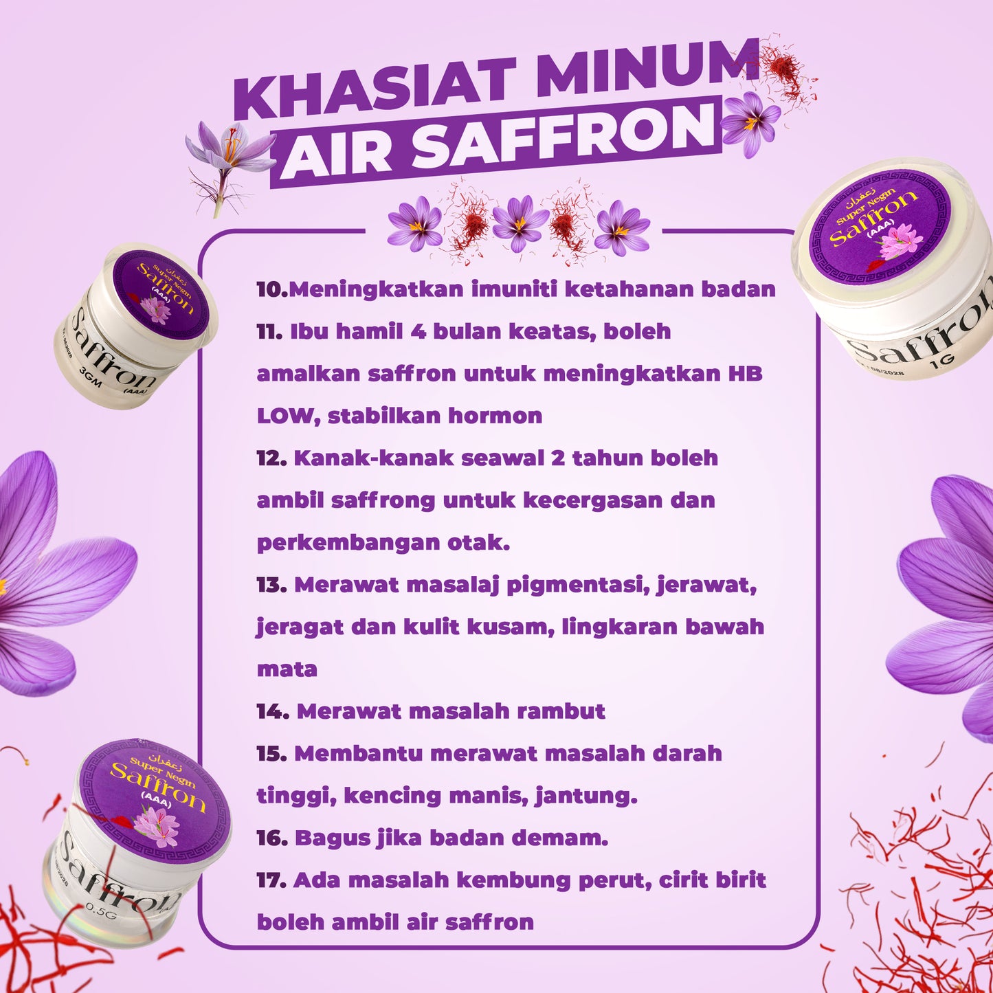 Premium Saffron Grade AAA – Pure Saffron Threads (Al Aqsa)  High Quality