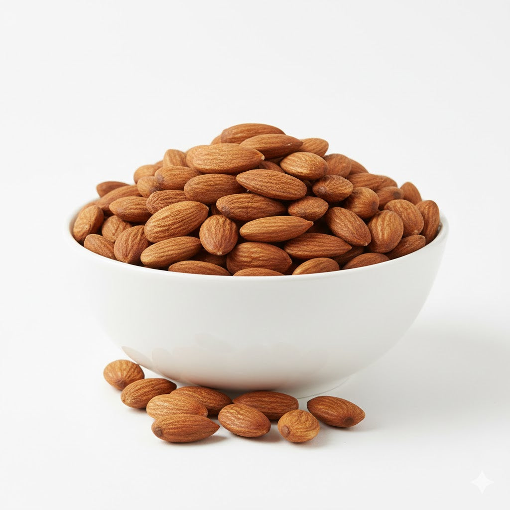 Premium Raw Almonds – Natural Whole Almond Nuts – Fresh, Crunchy